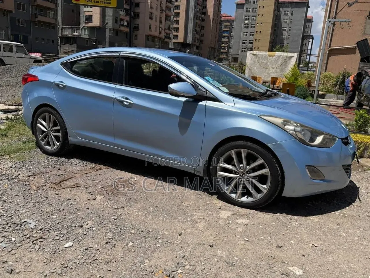 Hyundai Elantra 2013 Blue