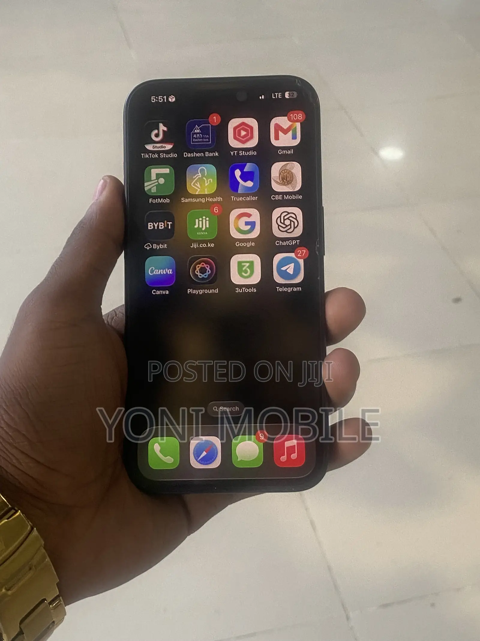 Apple iPhone 15 Pro 128 GB Black