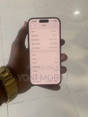 Apple iPhone 15 Pro 128 GB Black