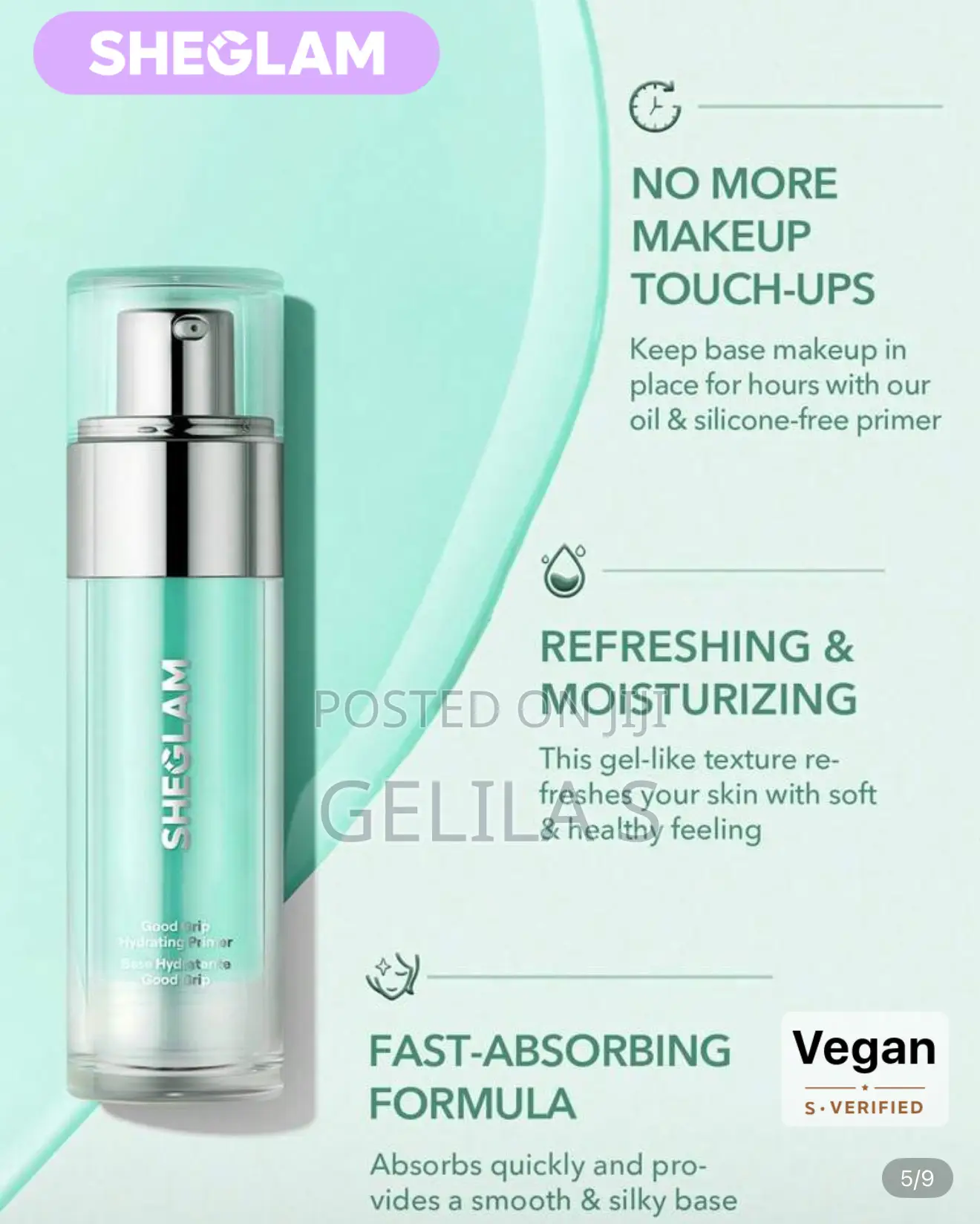 SHEGLAM Good Grip Hydrating Primer Brand Beauty Cosmetic Makeup