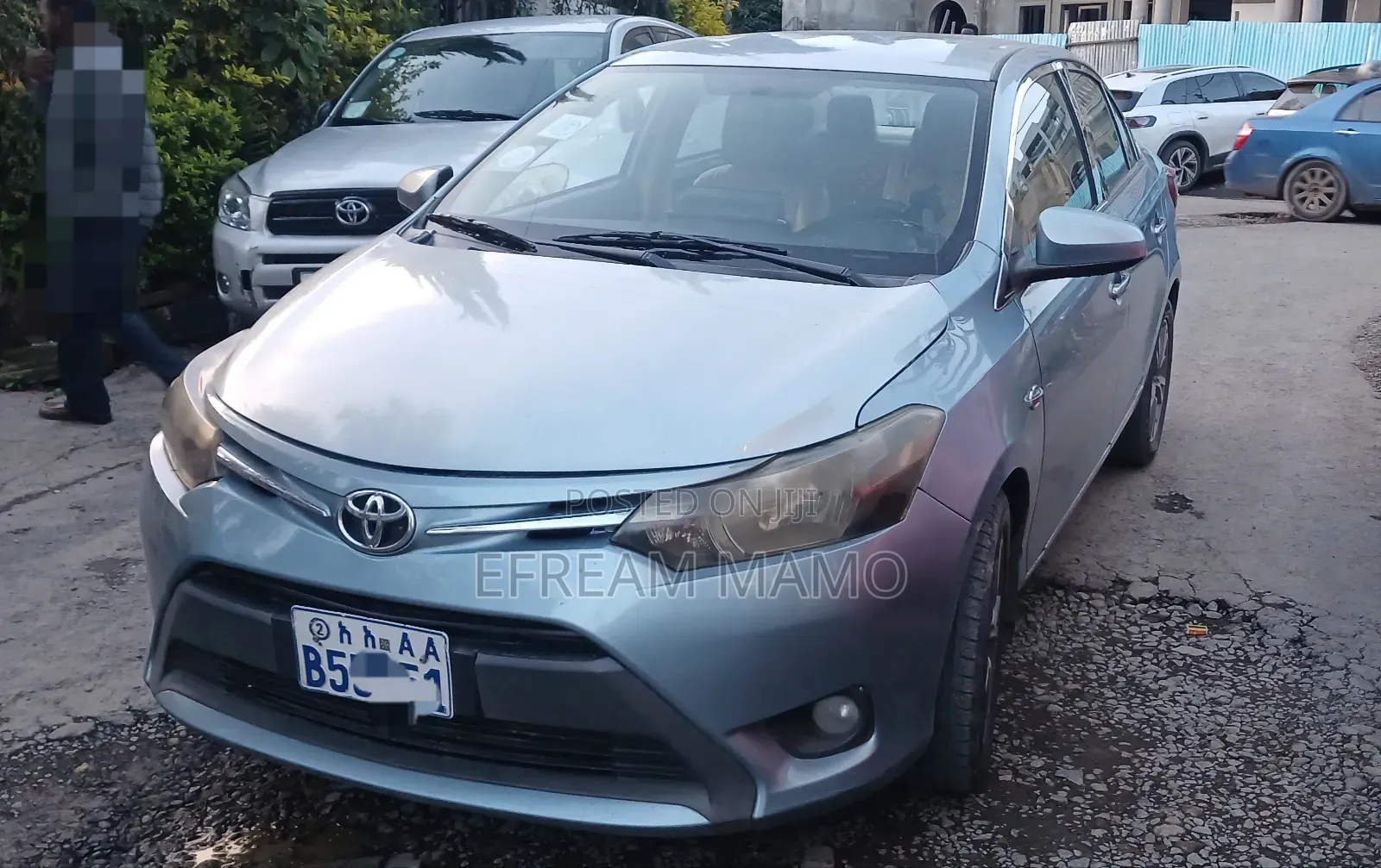 Toyota Yaris 2015 Silver
