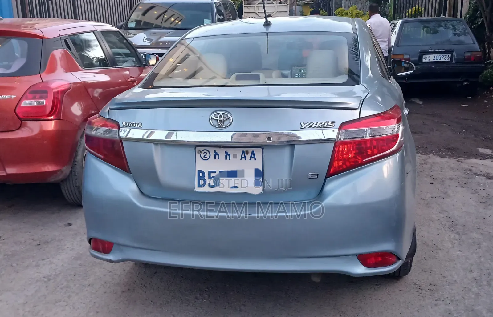 Toyota Yaris 2015 Silver