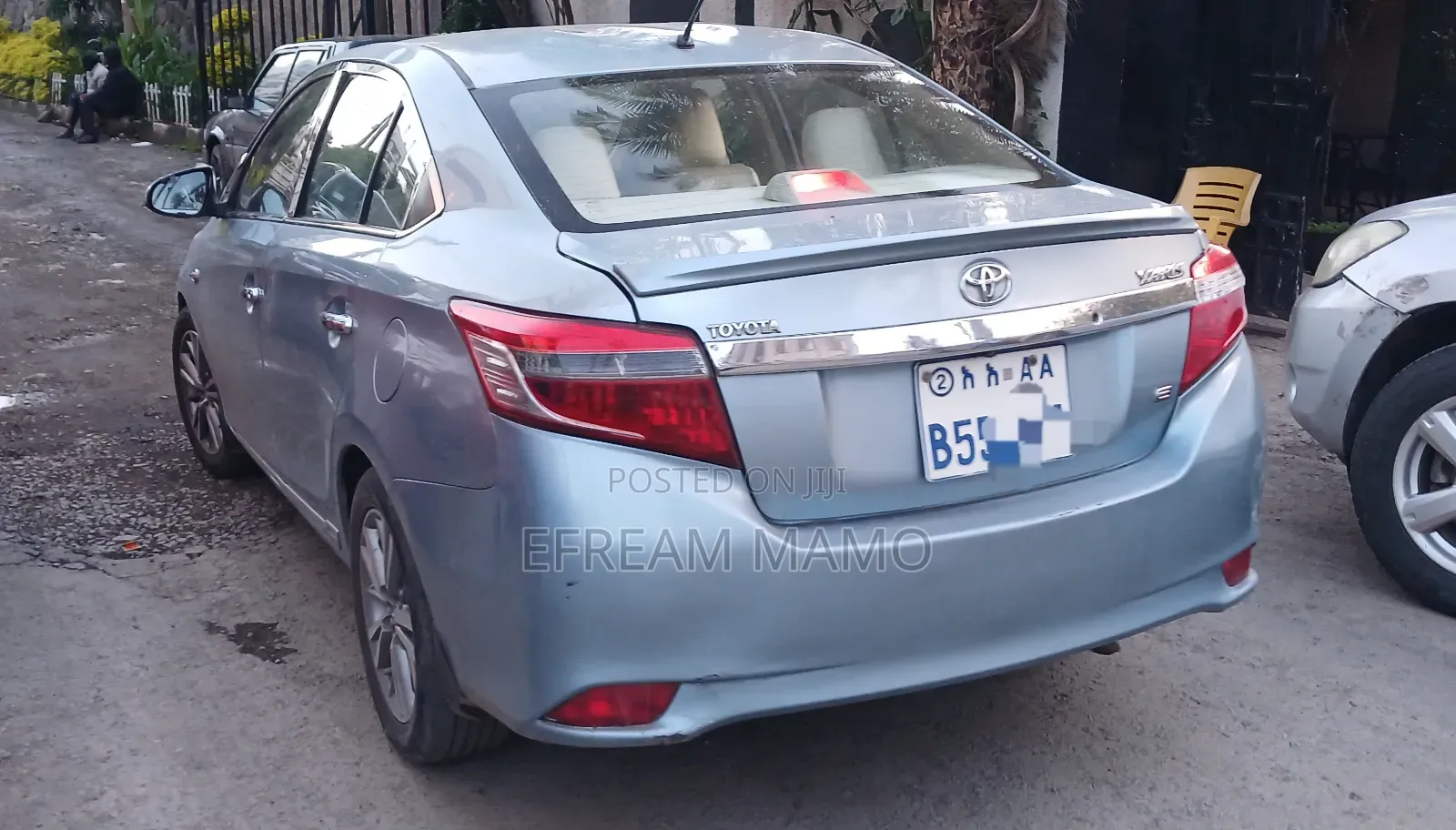 Toyota Yaris 2015 Silver