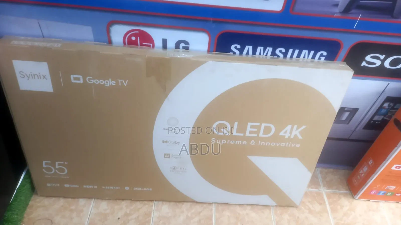 Syinix TV 55 Inch