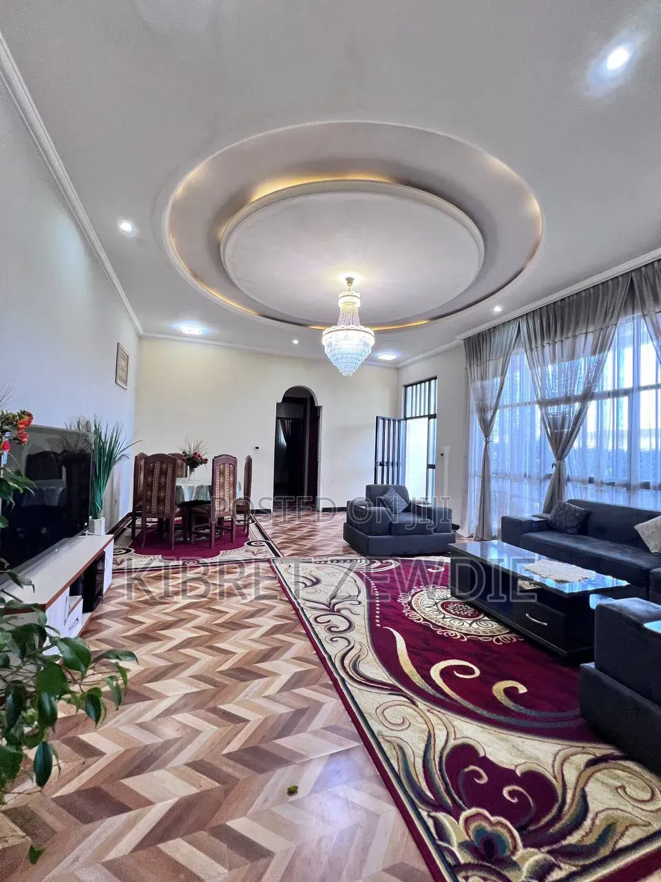 Furnished 5bdrm House in Kibert Zewdie, Bole for sale
