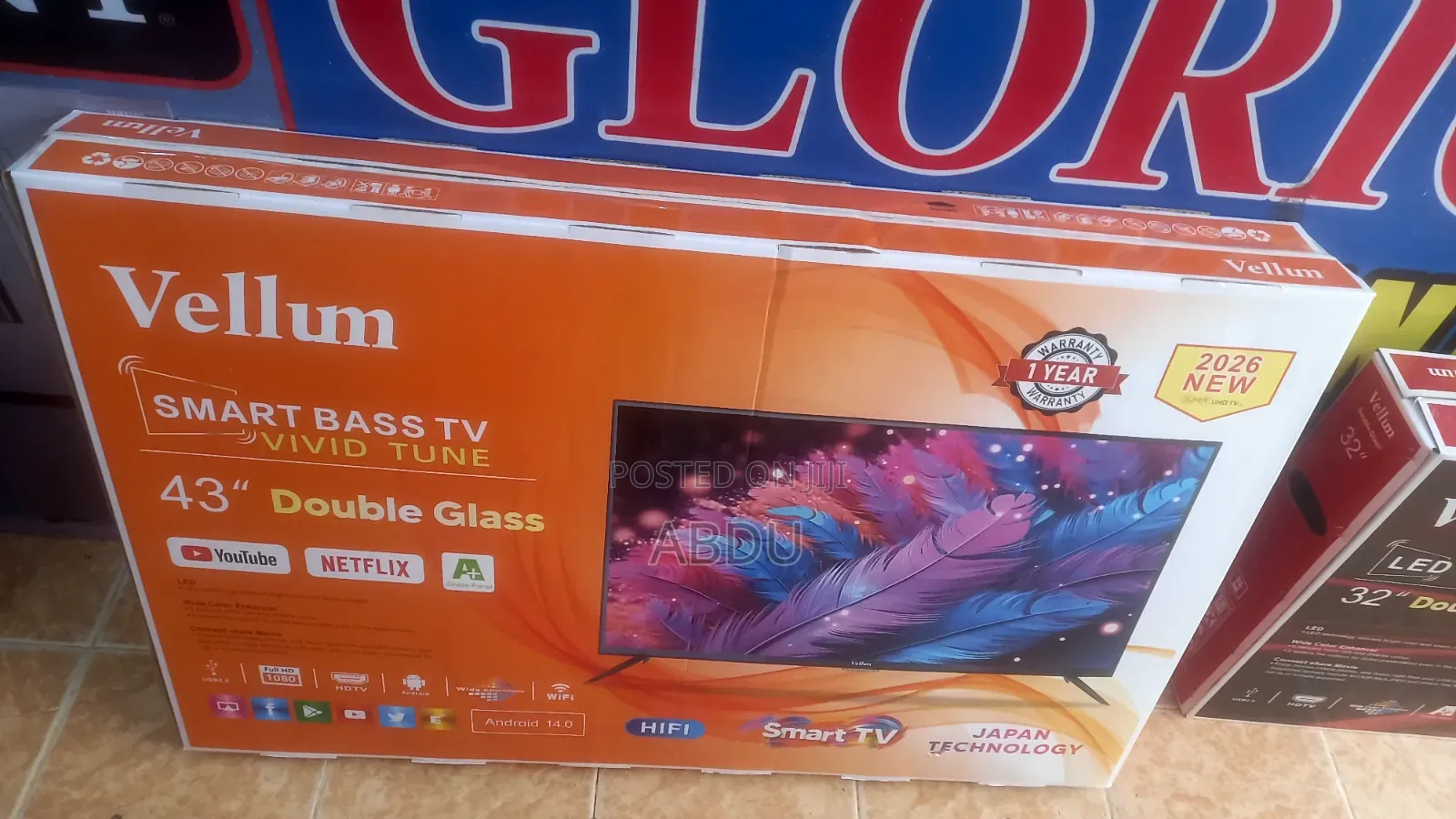 Vellum TV 43 Inch