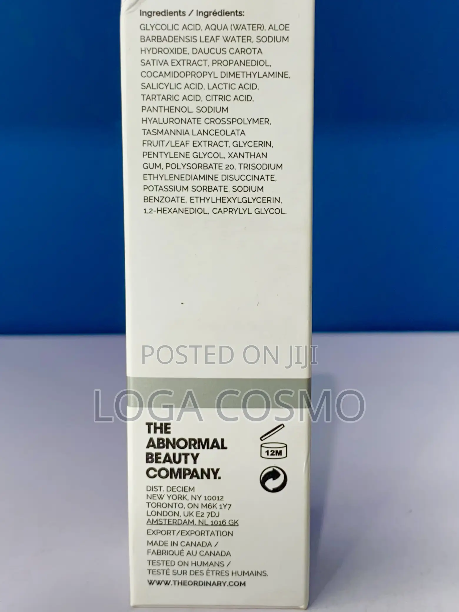 The Ordinary AHA 30% + BHA 2% Peeling Solution
