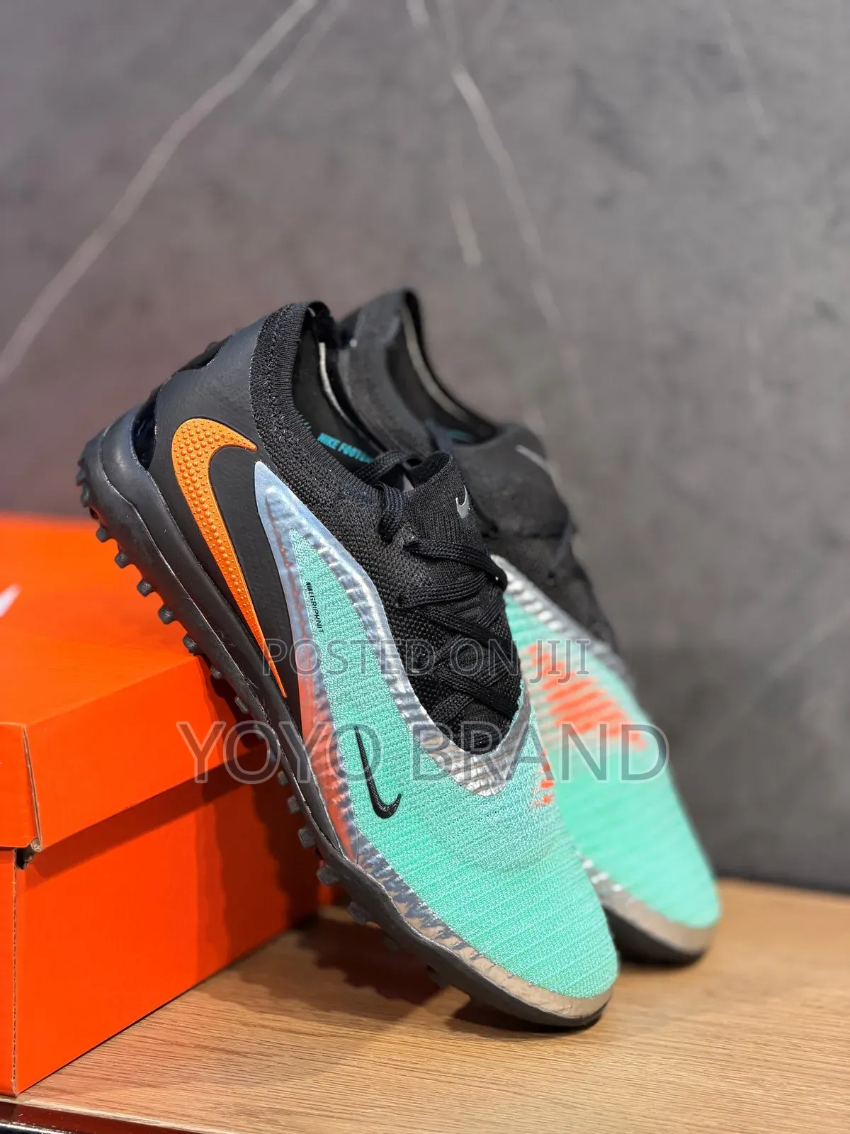 Nike Phantom GX 6 Elite TF Artificial Turf Soccer Blue/Black