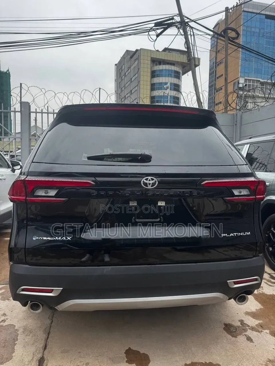 New Toyota Grand Highlander Hybrid 2026 White