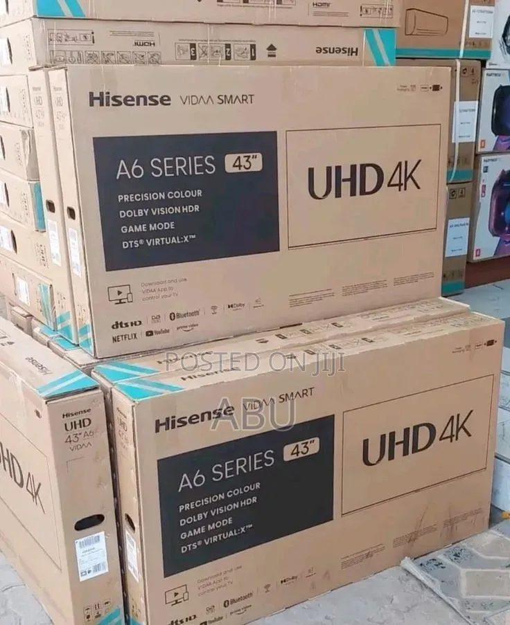 Hisense 43" Smart TV – ዲስክሪብሽን