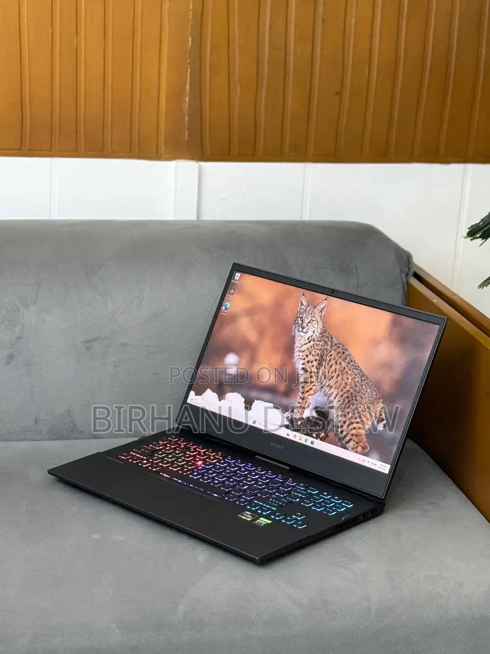 New Laptop HP Omen 16 16GB AMD Ryzen 7 SSD 512GB