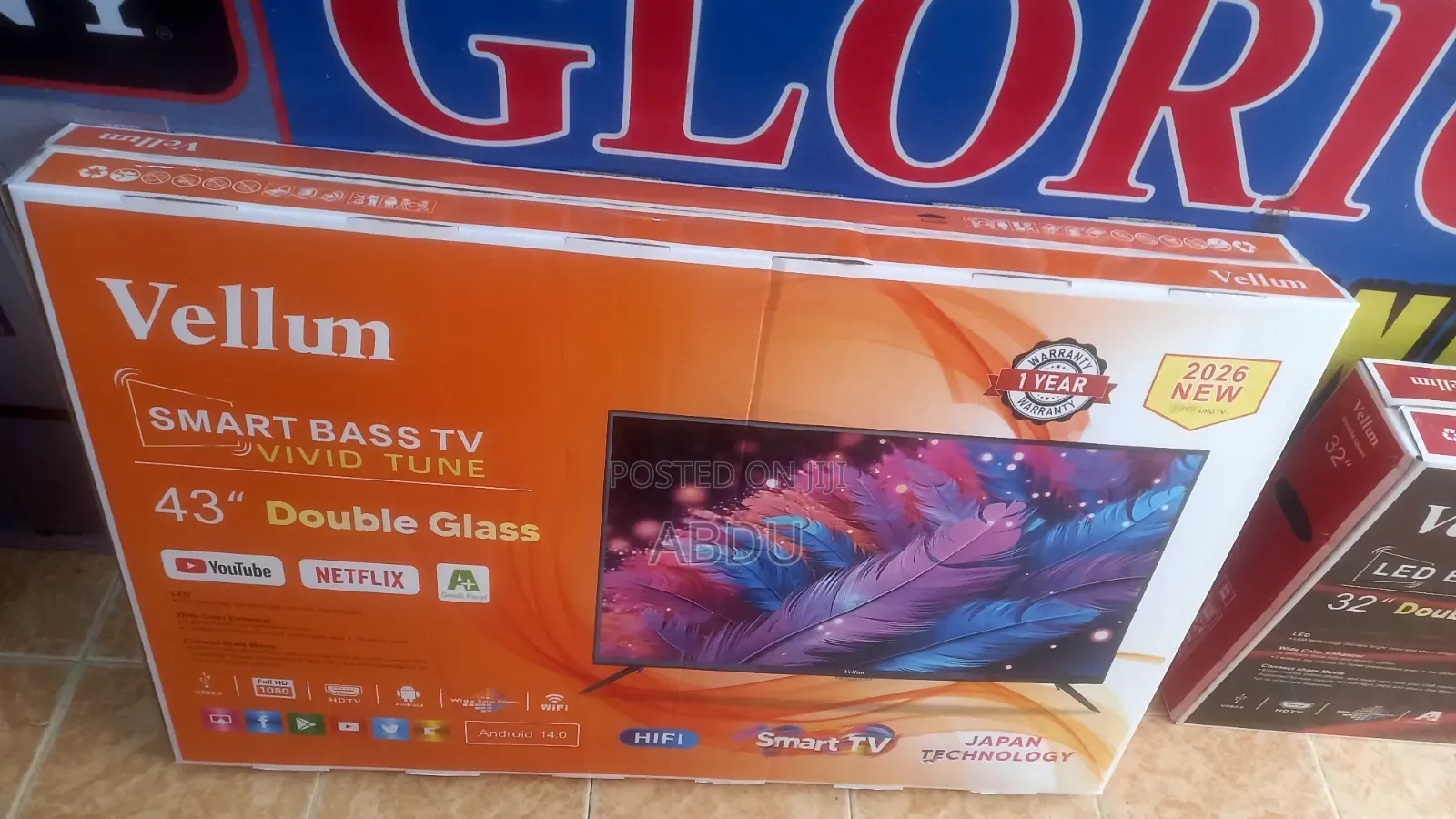 Vellum TV 43 Inch