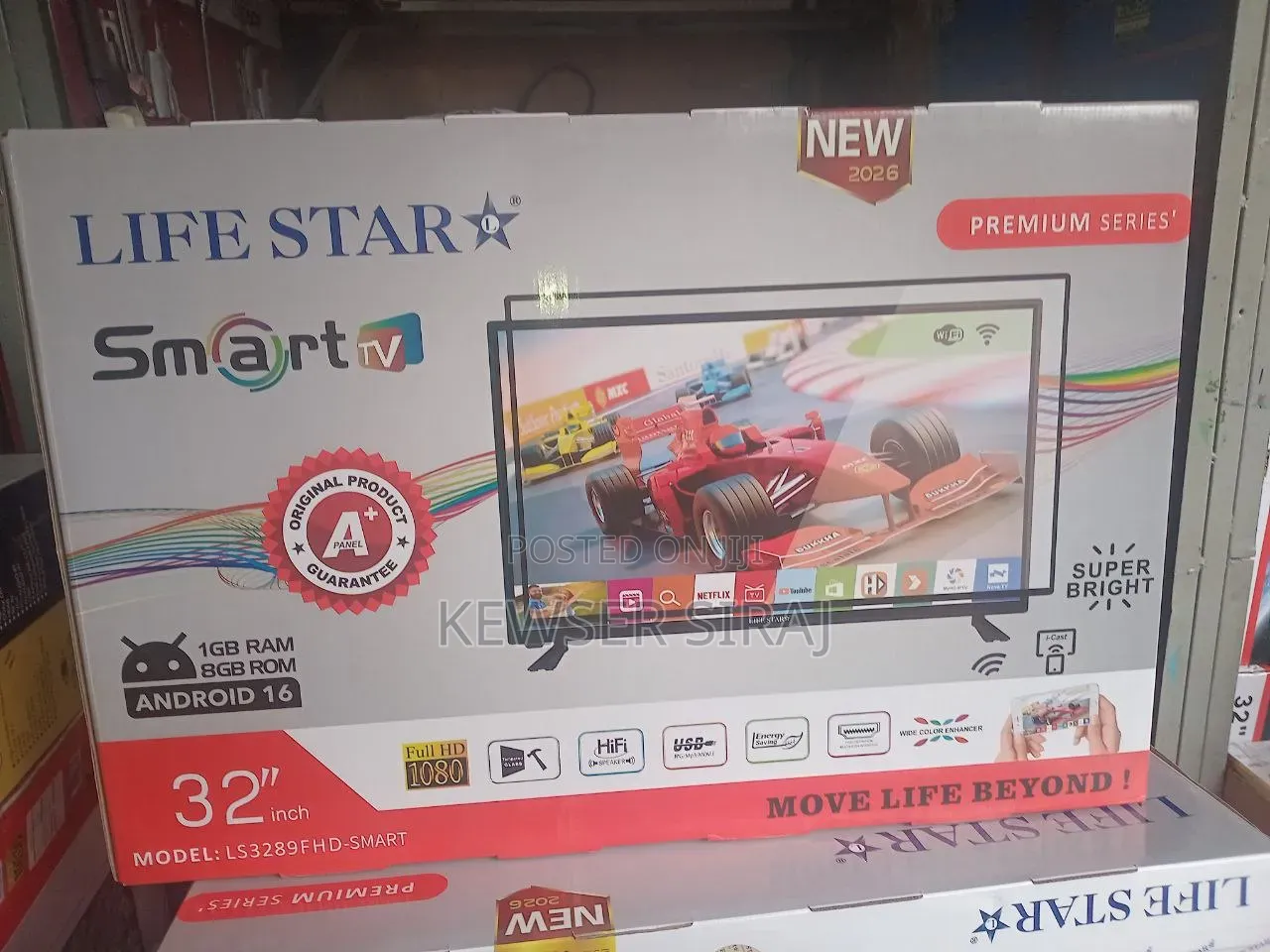 Life Star 32inch Smart Android TV