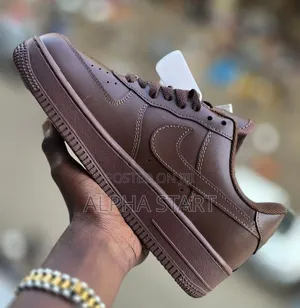 Nike Air Force Chocolate Color High Master Quality Made in Vietnam