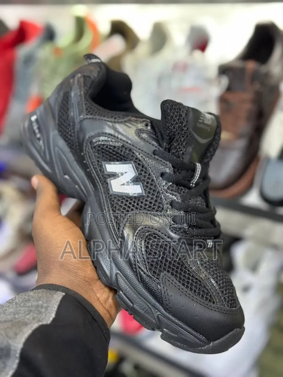 New Balance Black White High Master Quality Made in Vietnam