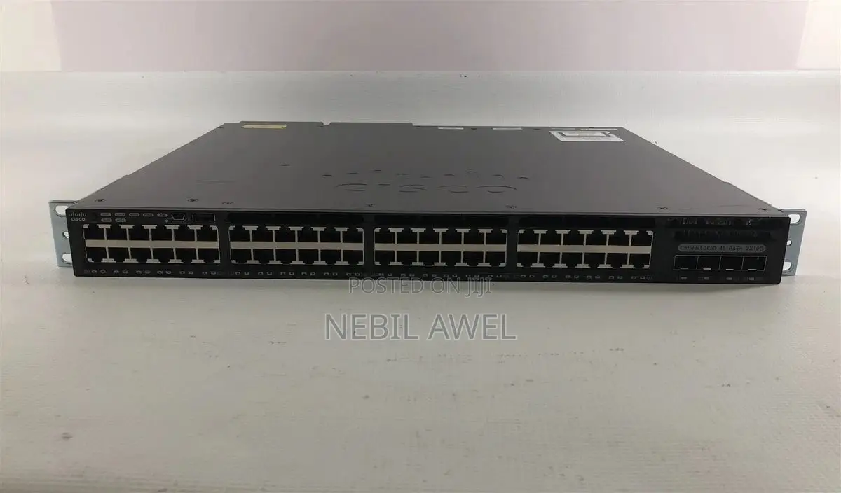 Cisco Catalyst WS-C3650-48PD-L 48 GbE PoE+ Ports 2 10G UplinksLayer 3