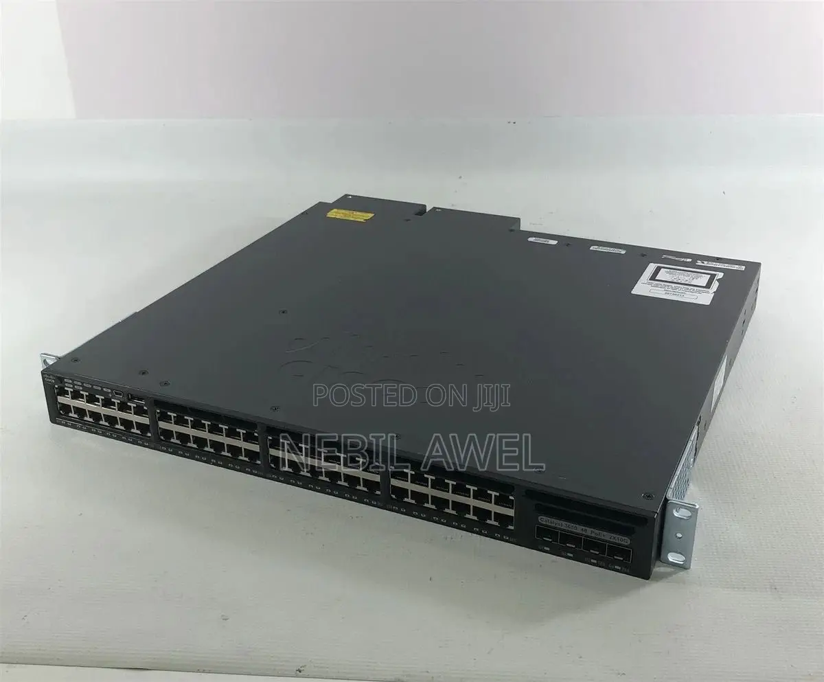 Cisco Catalyst WS-C3650-48PD-L 48 GbE PoE+ Ports 2 10G UplinksLayer 3