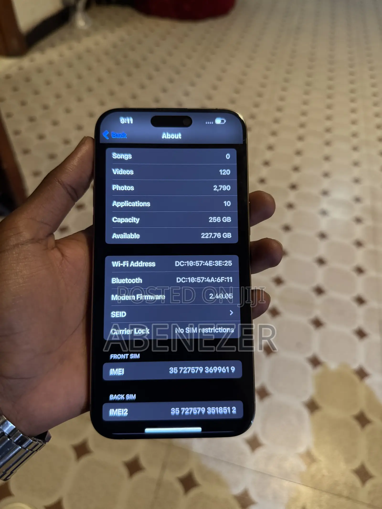 Apple iPhone 15 Pro Max 256 GB White