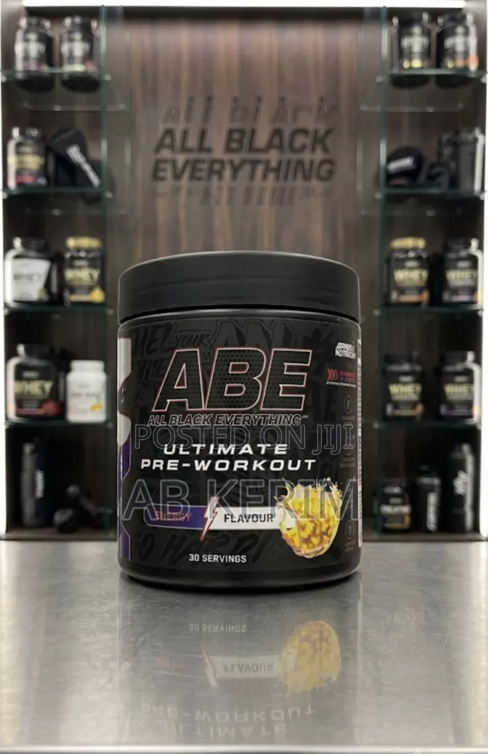 ​ABE Pre Workout Energy Booster – Imported High Intensity Gym Powder