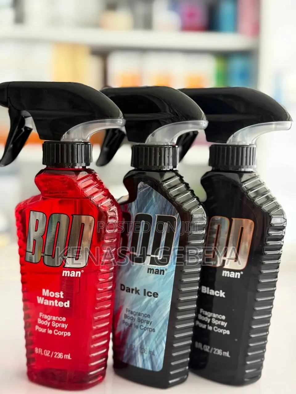 BOD Man Fragrance Body Sprays