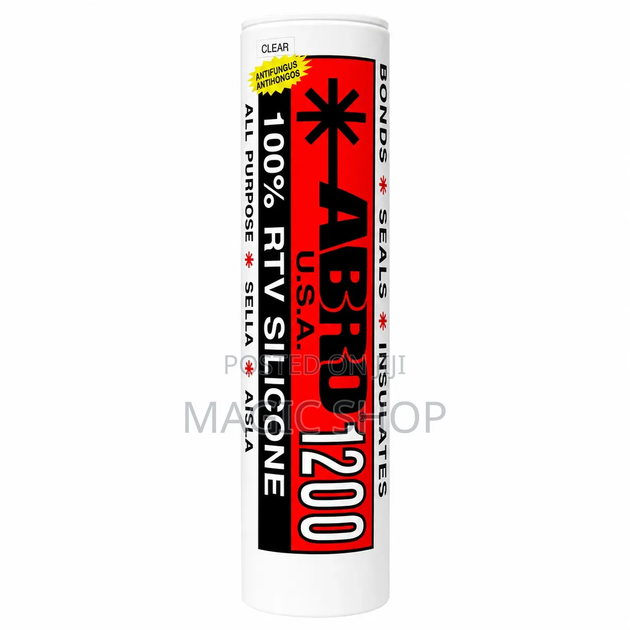 ABRO Silicone Sealant (Postsh) ማጣበቅያ