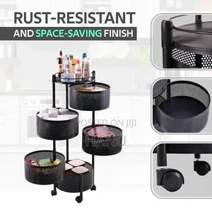 5 Layer Moveable Kitchen Storage
