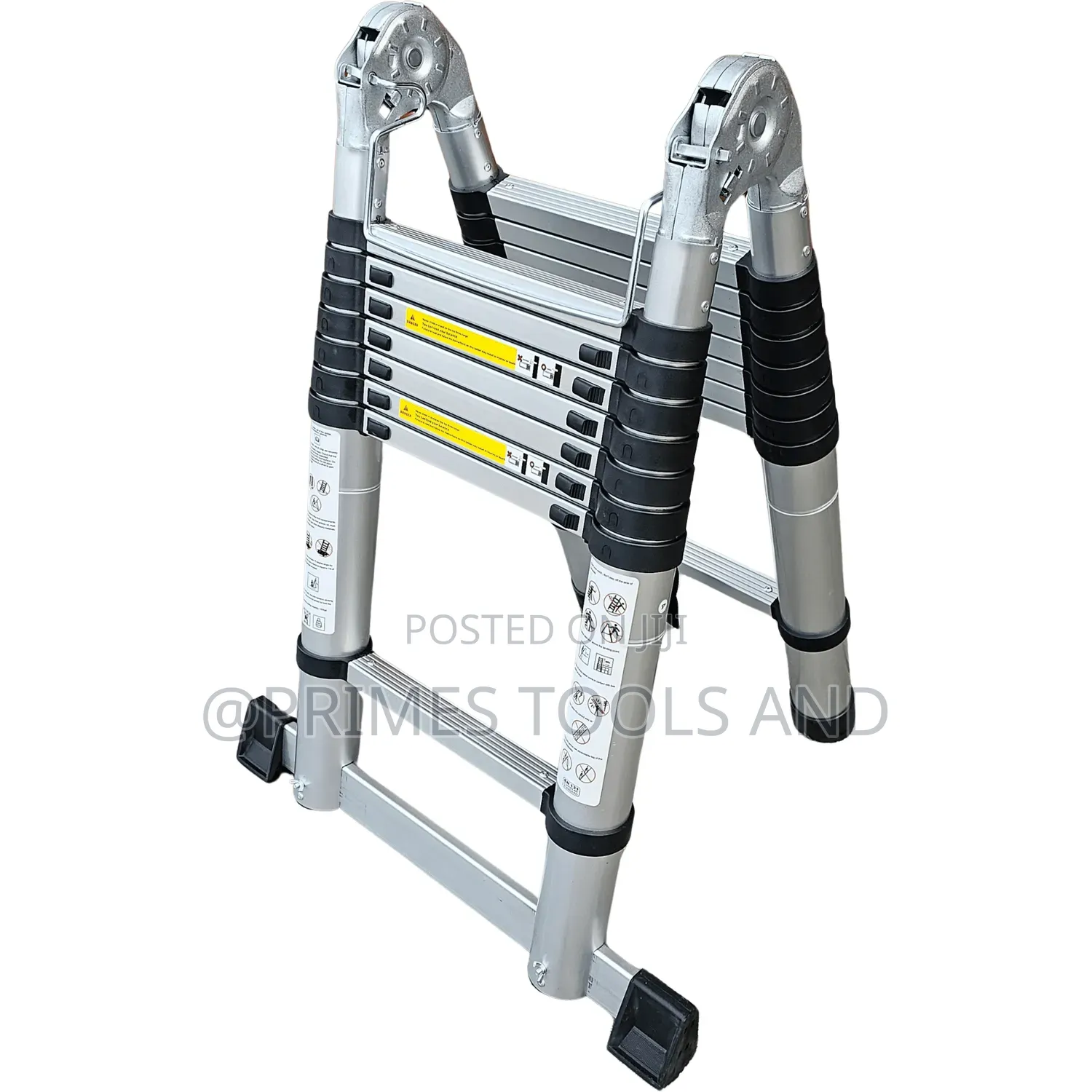Telescopic Aluminum Ladder | Foldable Extension Ladder | ቴሌስኮፒክ አሉሚኒየም