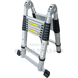 Telescopic Aluminum Ladder | Foldable Extension Ladder | ቴሌስኮፒክ አሉሚኒየም