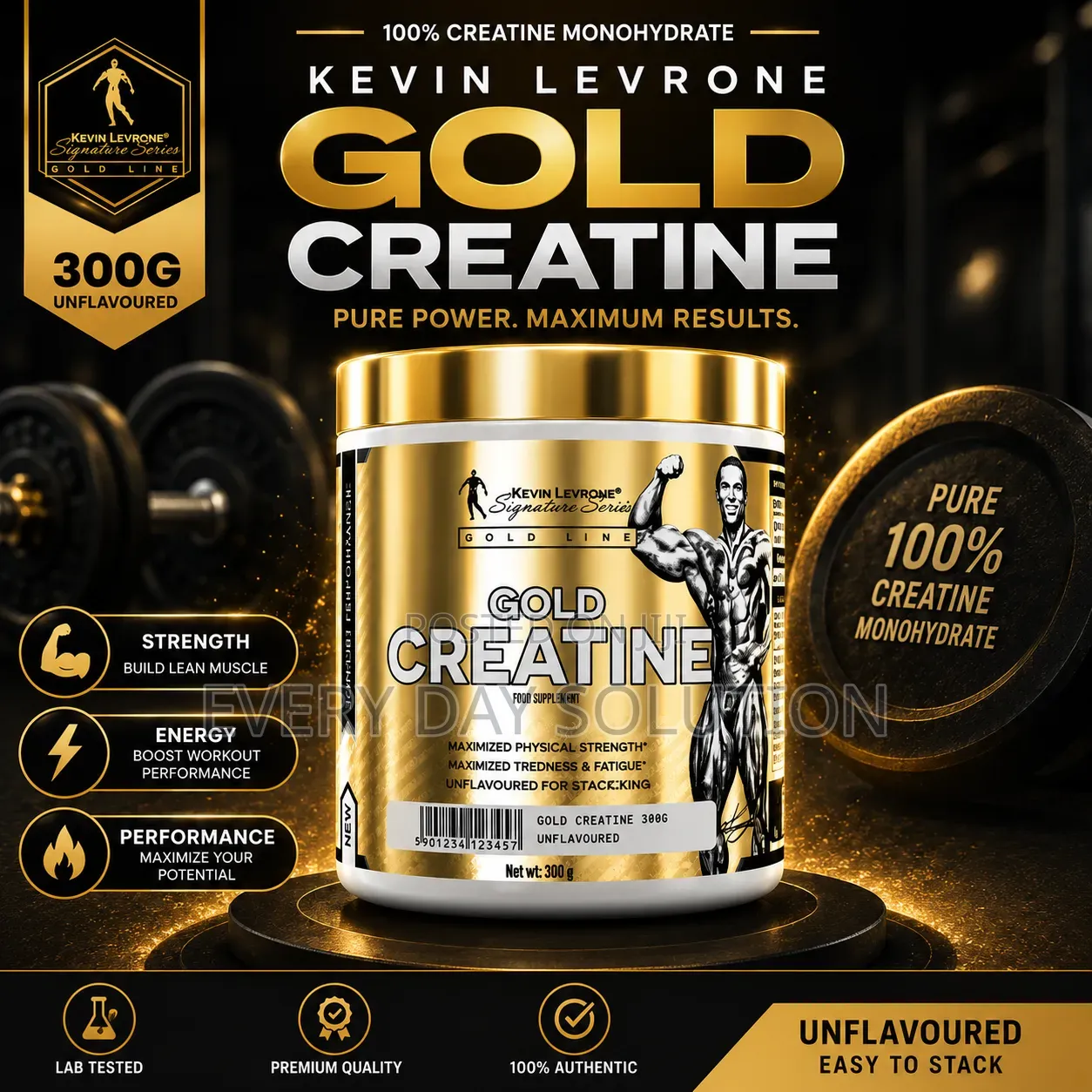 #Gold #Creatine 300g – ጥንካሬዎን ወደ ቀጣይ ደረጃ ያሳድጉ!