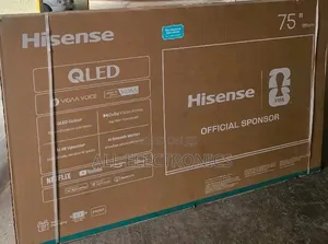 Hisense 75"qled TV