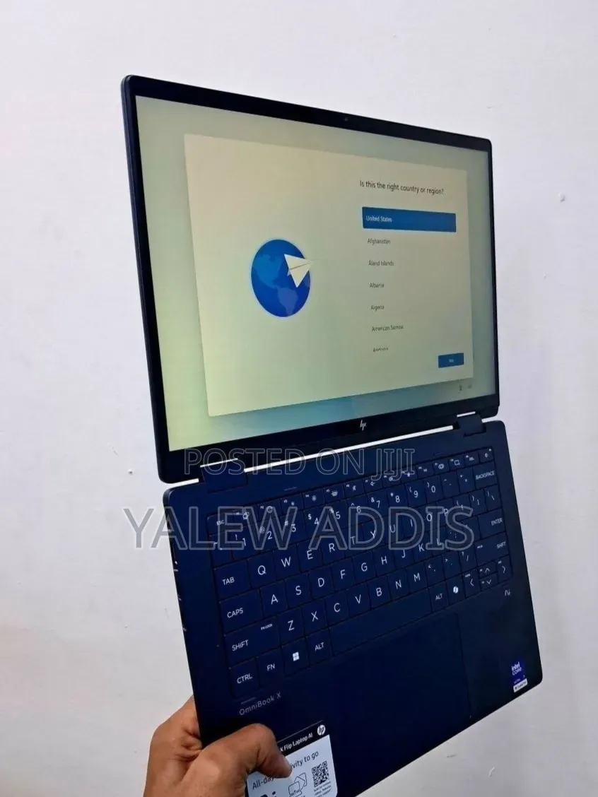 New Laptop HP OmniBook X Flip 16" 16GB Intel Core Ultra 7 SSD 512GB