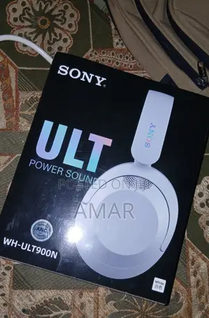 New ,Sony Headphone ,White, Wh-Ult900n