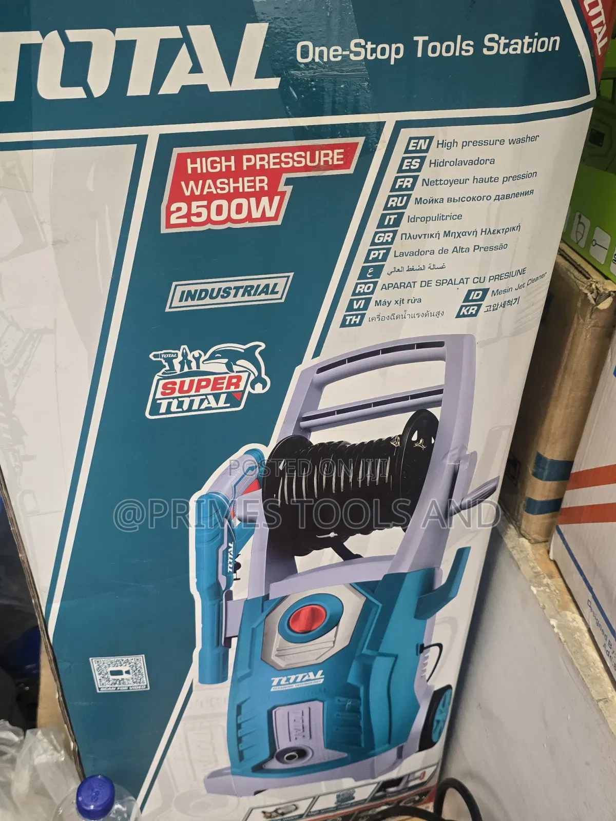 Bring Back the Shine With TOTAL 2500W Pressure Washer!