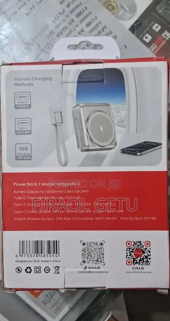 OALE Imagsafe 2 10,000mAh Min Powerbank