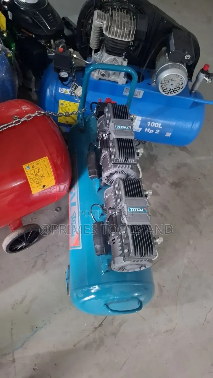 TOTAL 100L Silent Air Compressor Oil Air Compressor