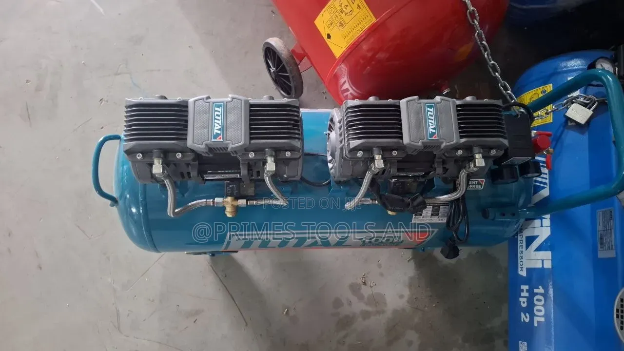 TOTAL 100L Silent Air Compressor Oil Air Compressor