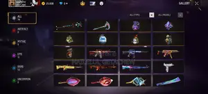 Free Fire 5-Year OG Account | 9 Mythic + 13 Epic Guns | 17 Emotes