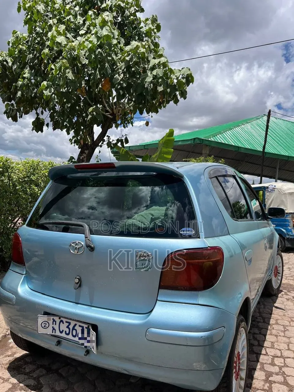 Toyota Vitz 2002 Blue