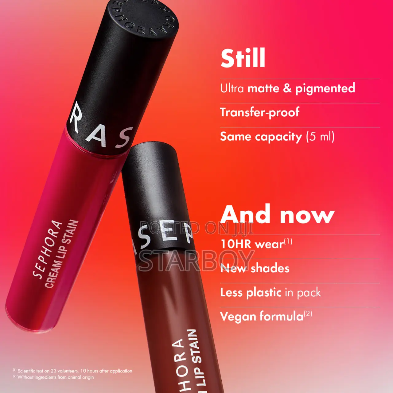 Authentic Sephora Lipstick – Cherry Moon (Matte Red)