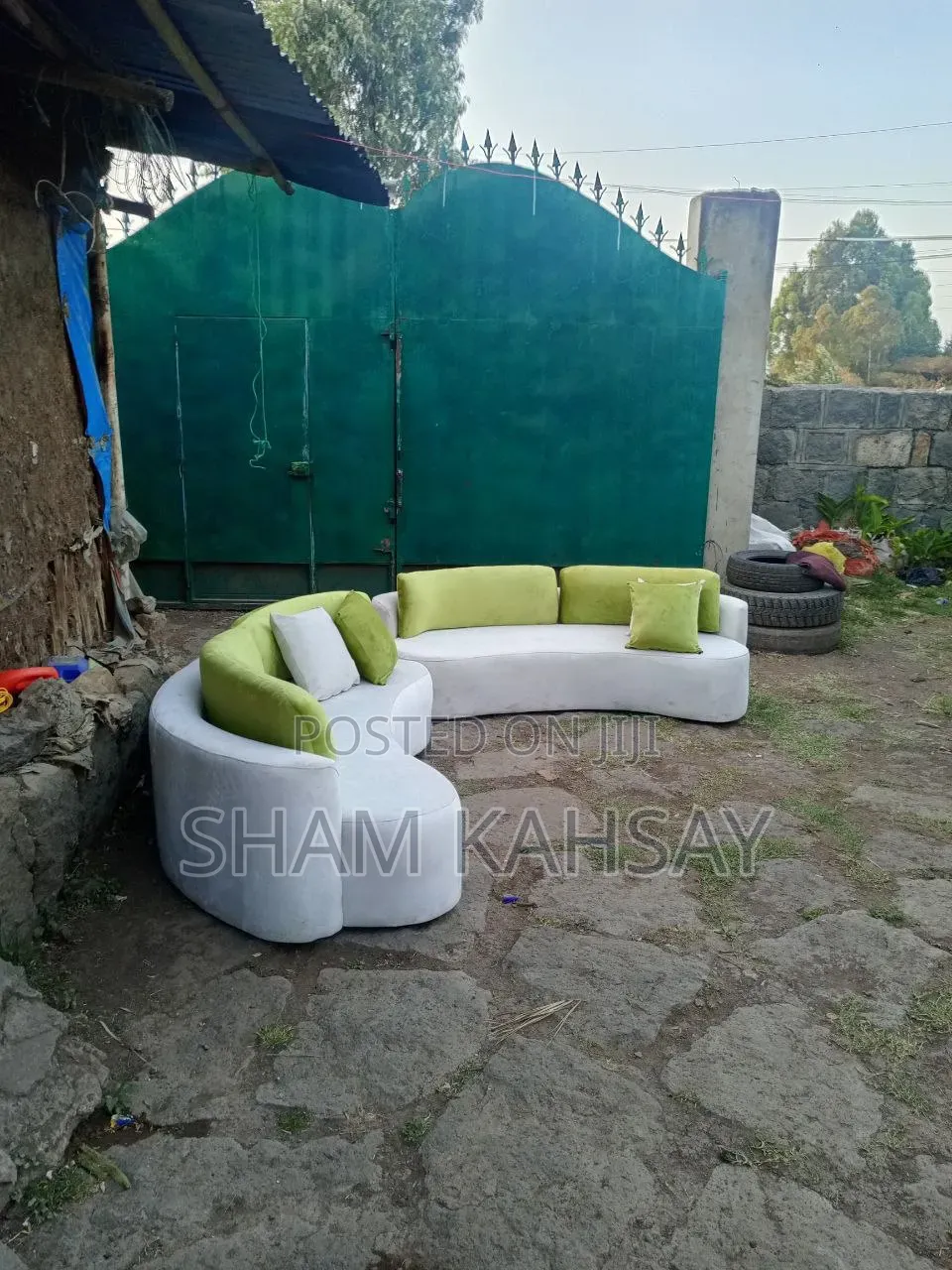 Curved Designer Couch