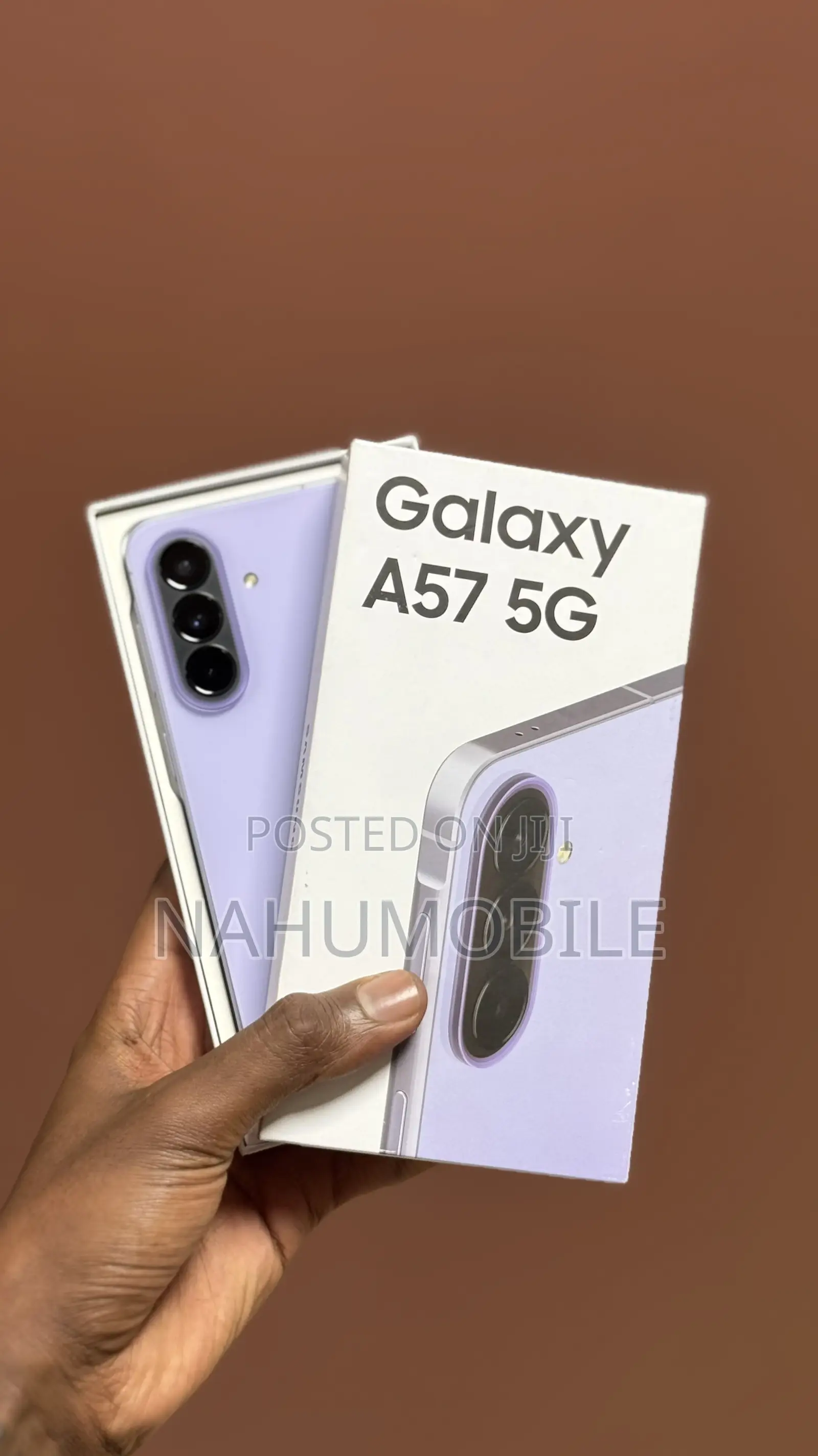 New Samsung Galaxy A57 256 GB Purple