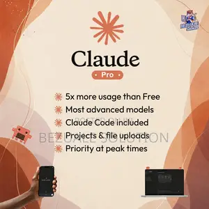 Claude Pro — 1 Month | ክላውድ ፕሮ
