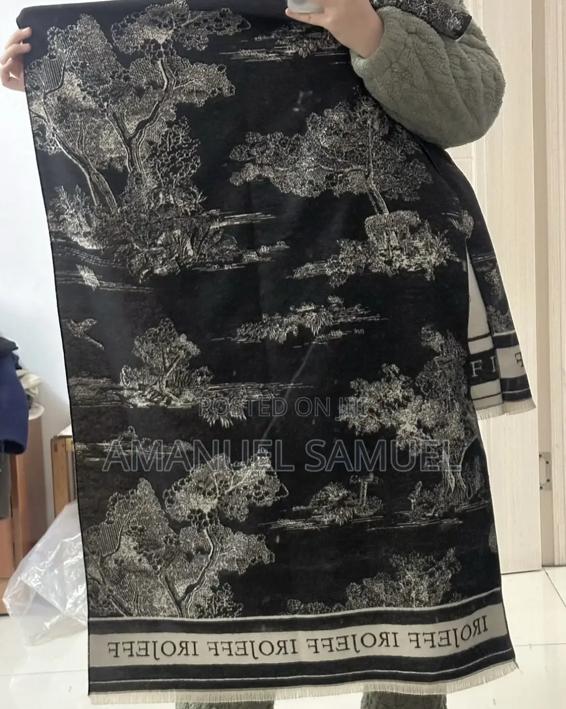 ወፍራም ሁለት-ጥቅም ሻርፕ or Double Sided Scarf for Women | ለቢሮ እና ለክረምት
