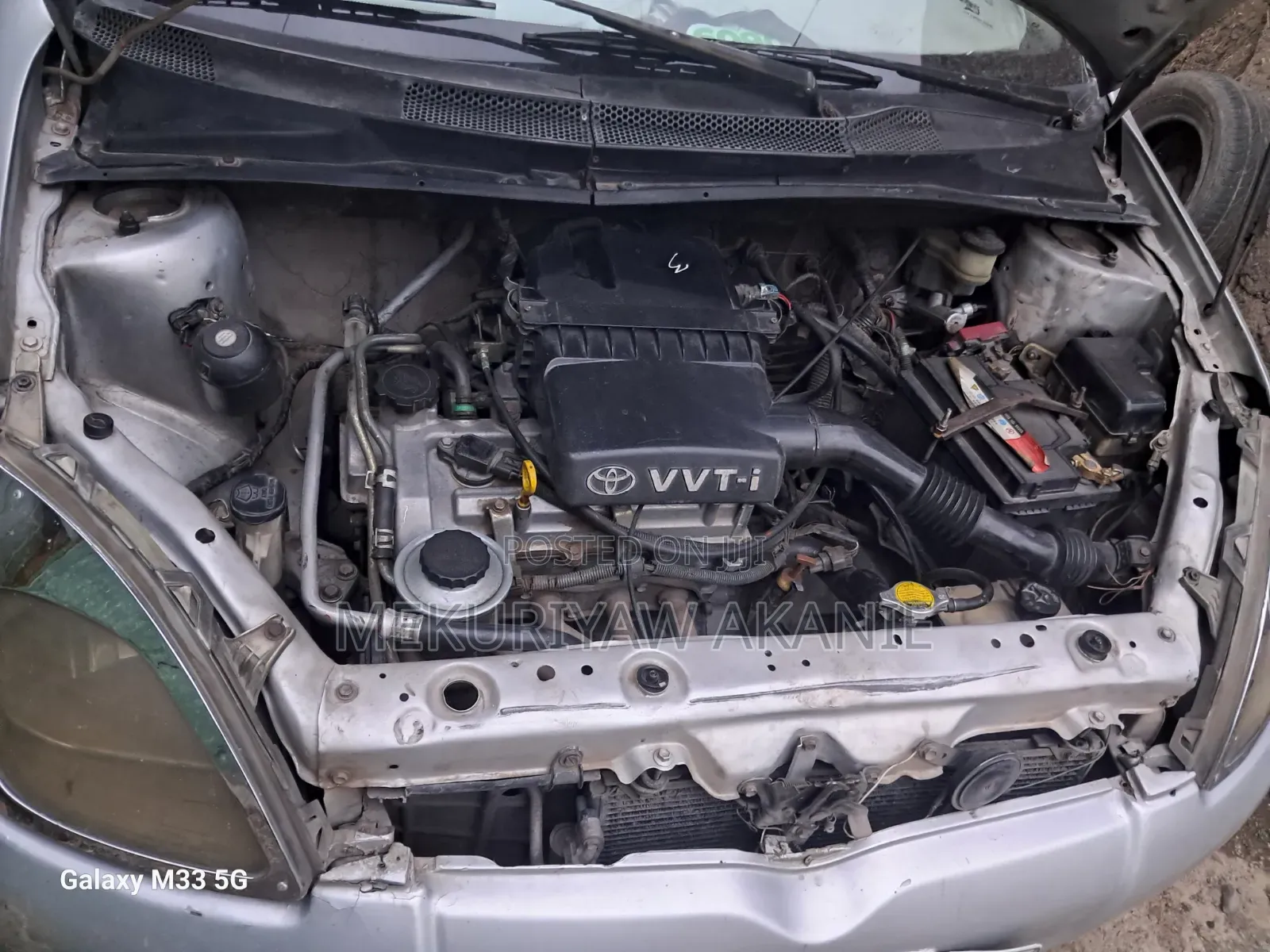 Toyota Vitz 1.0 FWD 5dr 2001 Silver