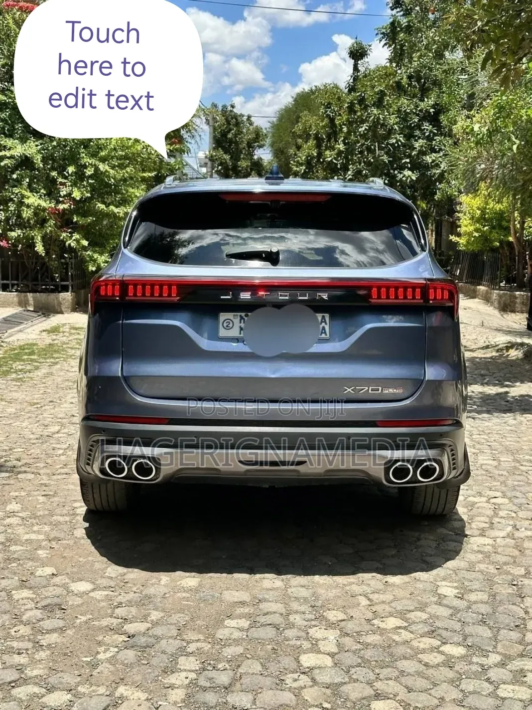 Jetour X70 Plus 2022 Blue