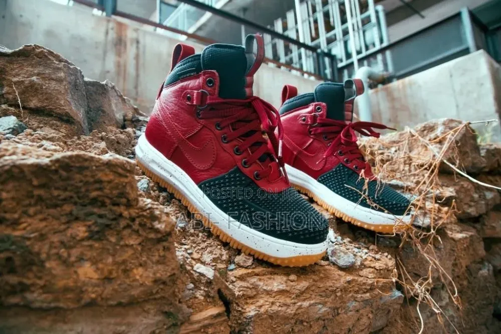 Nike Lunar Force 1 Duckboot "Team Red"/Black