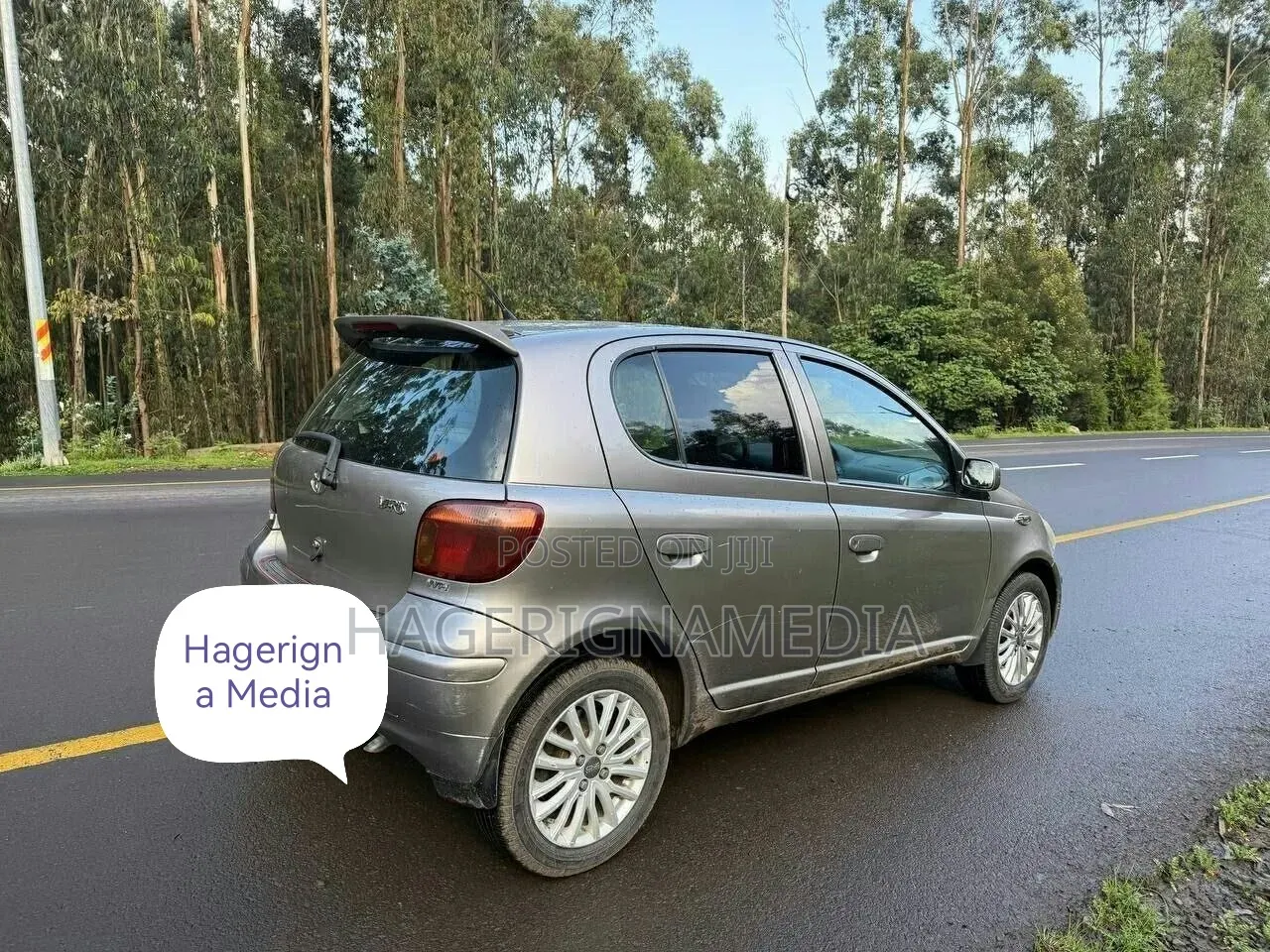Toyota Vitz 2005 Gray