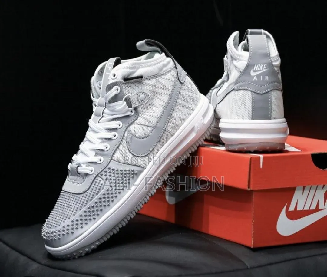 Nike Lunar Force 1 Duckboot Gray/White