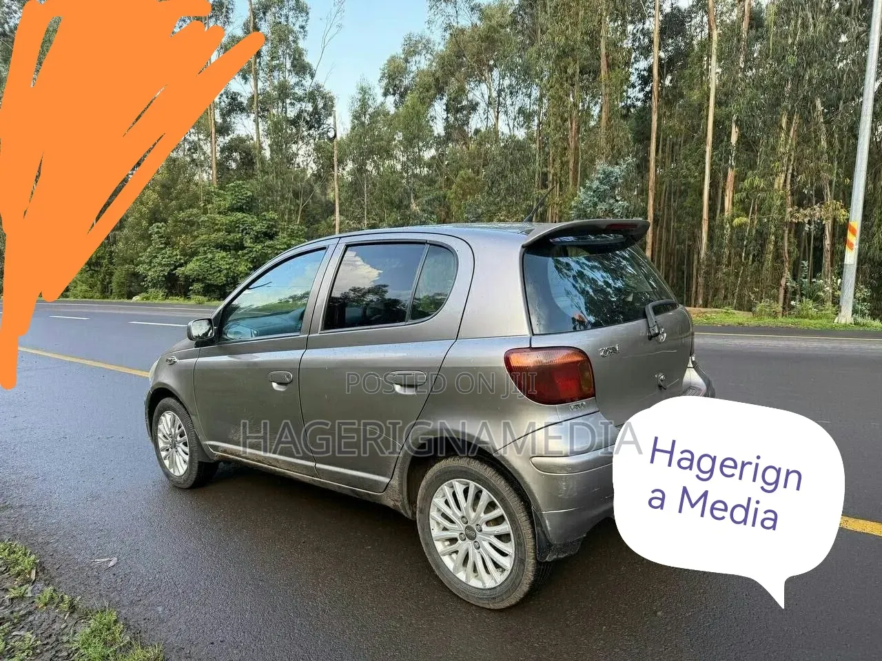Toyota Vitz 2005 Gray