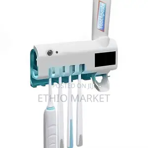 Multi-Function Toothbrush Sterilizer and Holder